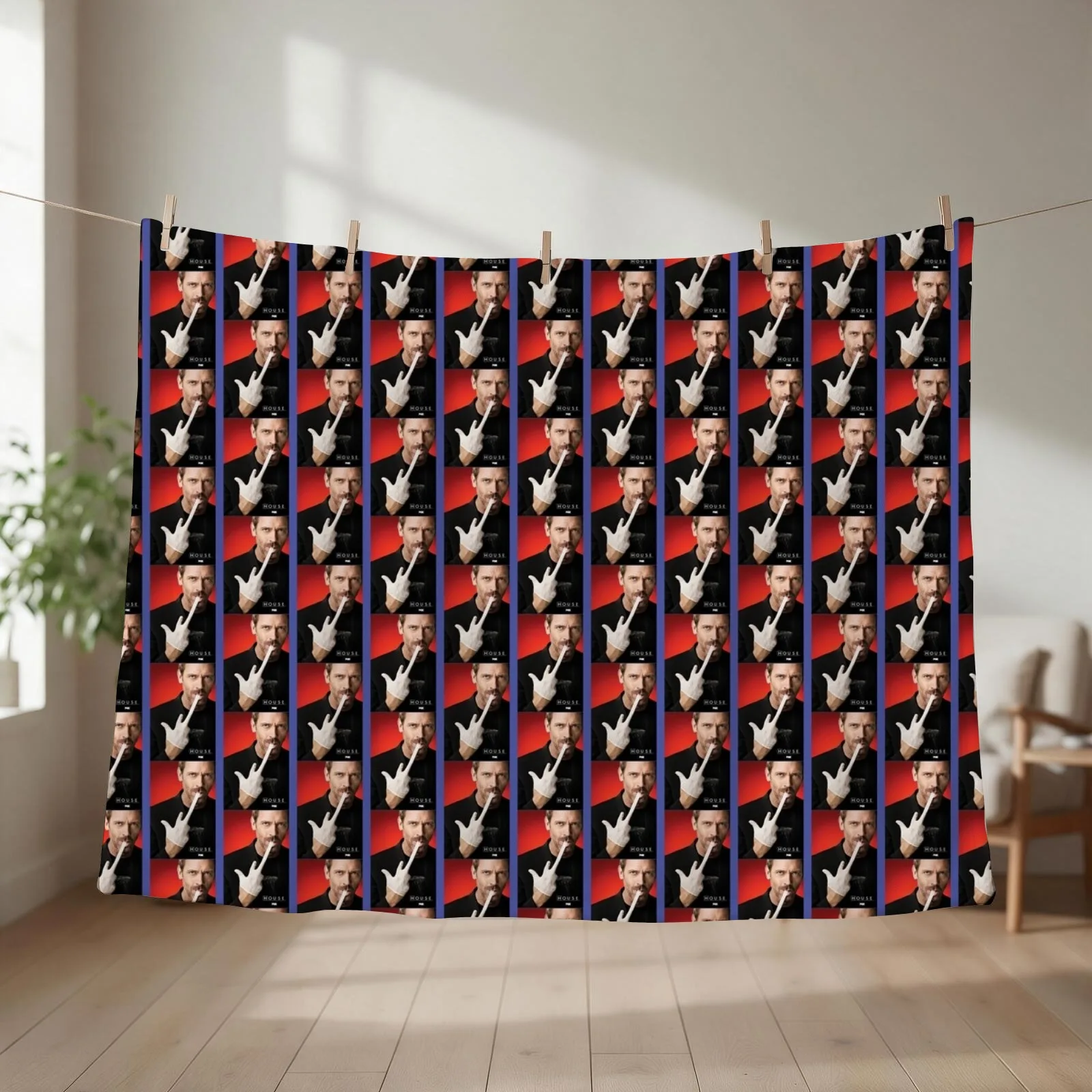 House Md promo image Long(1) Throw Blanket couch cozy soft plush fuzzy picnic outdoor blanket