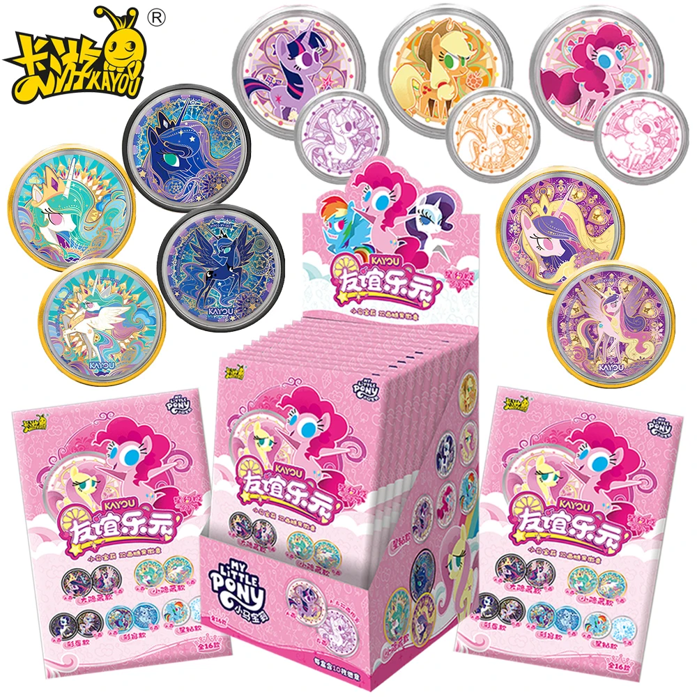 

KAYOU Genuine My Little Pony Friendship Eternal Creativity Badge Cartoon Celebrity Apple Jack Funny Brooch Backpack Decoration