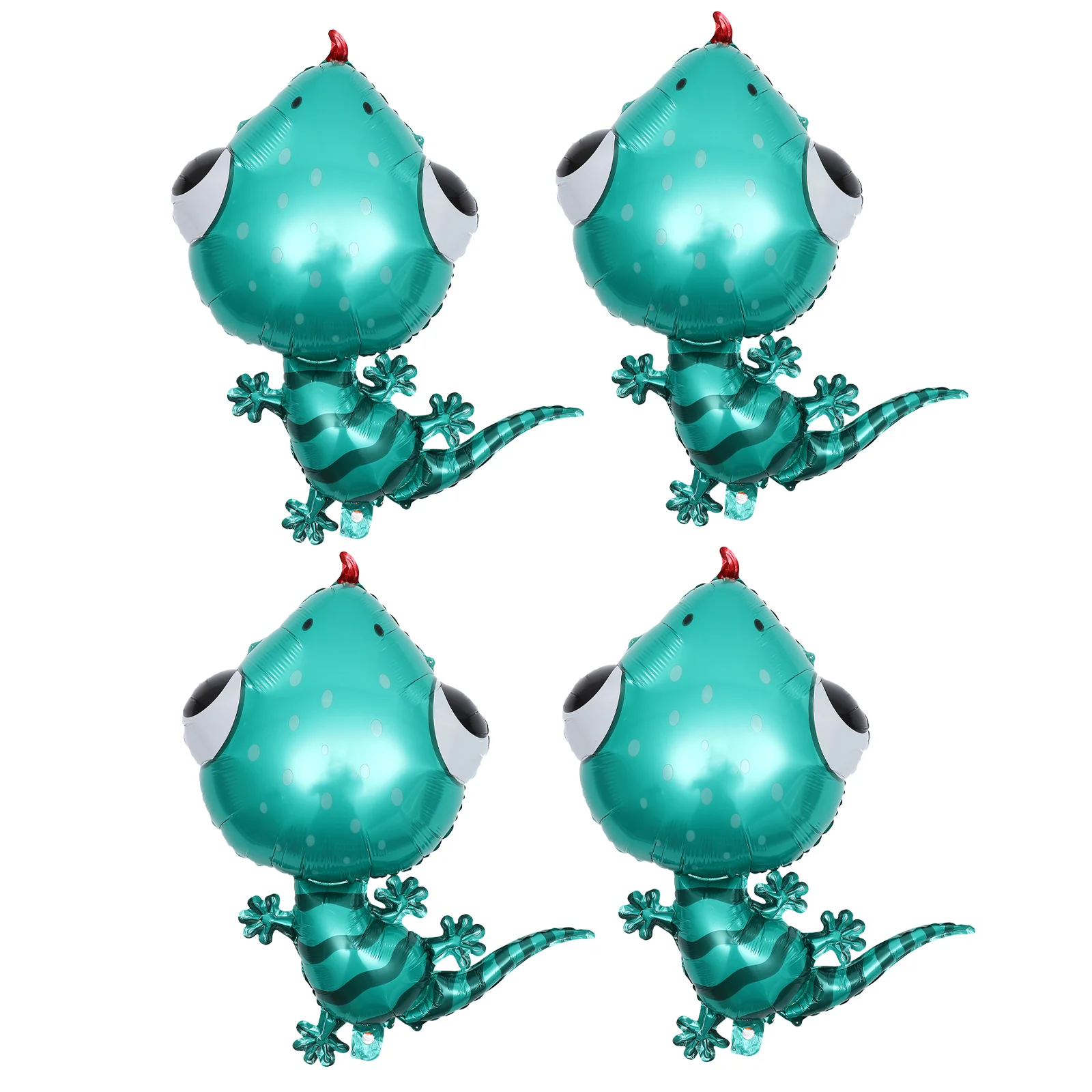 

4 Pcs Animal Balloon Animals Shaped Balloons Children Foil Car Toy Neutral Aluminum Film Inflatable Baby Toys