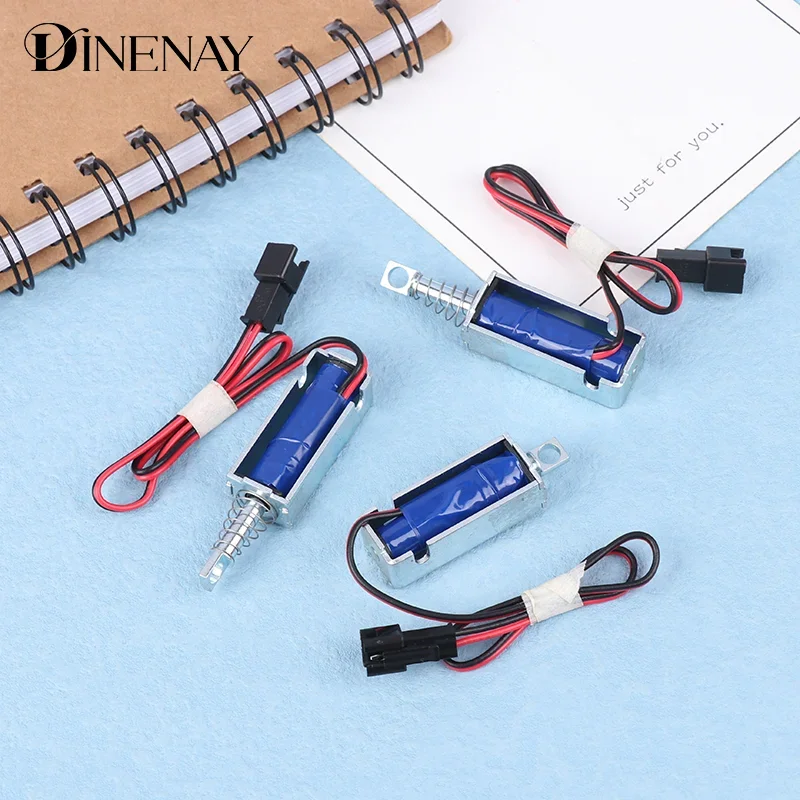 SM-0537 Electromagnetic Lock DC 6V/12V/24V Magnetic Lock 1.5A/2A/1.2A Lock Linear Solenoid Electromagnets For Vending Machine.