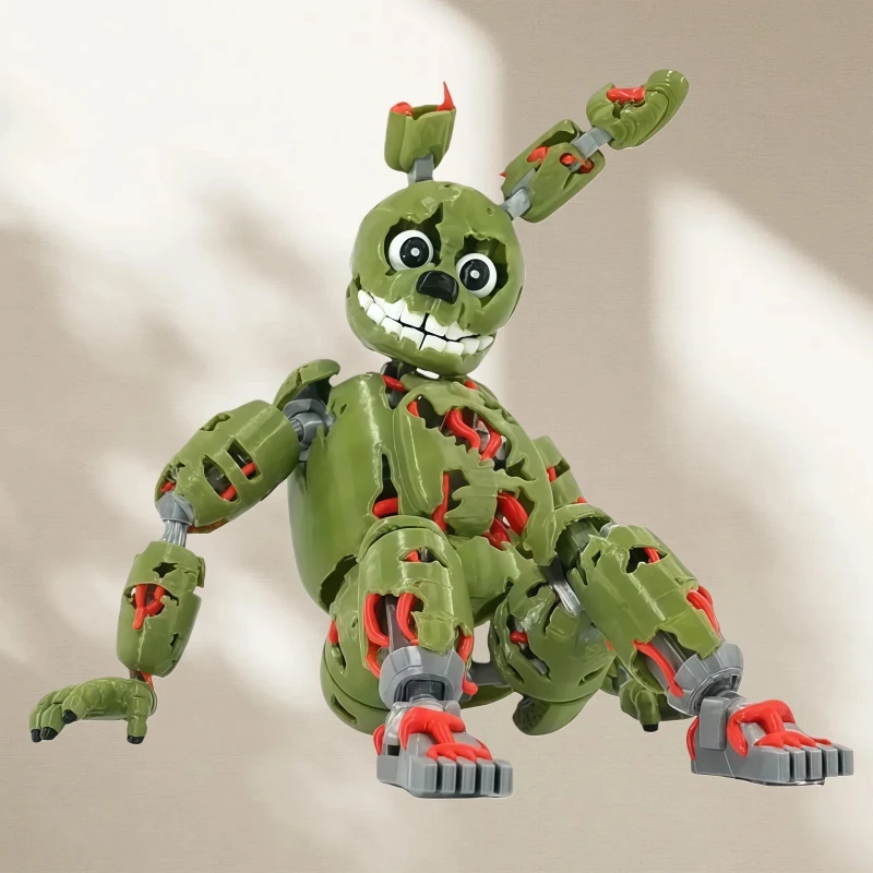 Cinque notti stampate in 3D al Harem 3 Springtrap T13 Action Figure Nave rimovibile multi-giunto entro 30 giorni