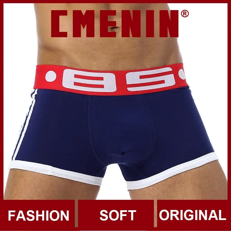 Underware bs algodão logotipo macio sexy roupa interior masculina boxer shorts nova chegada boxer para homens boxershorts underware boxers sexi