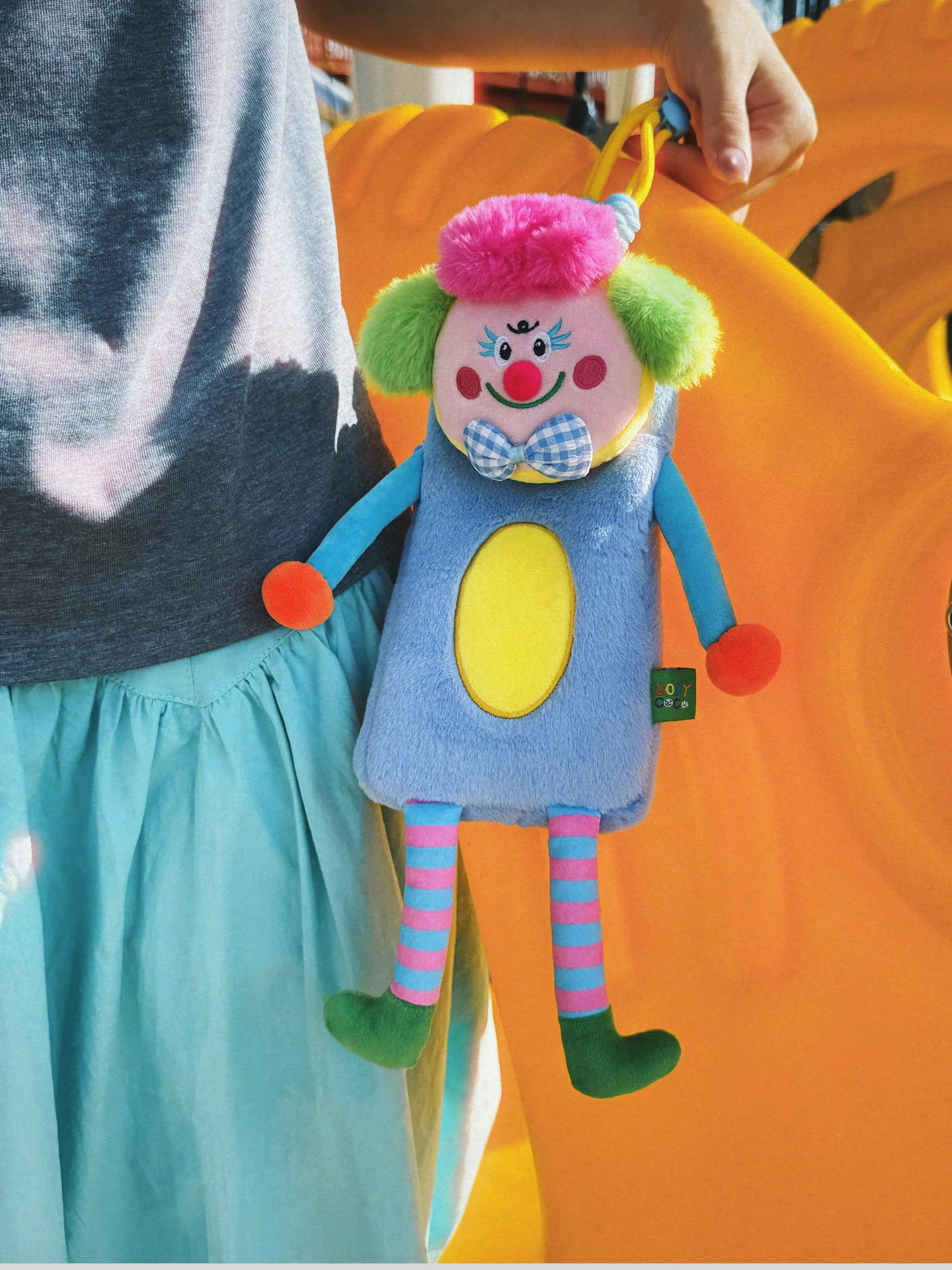 

Cute Original Toy Stationery Crossbody Bag Plu Doll Cartoon Kids Bag UODY Creative Design Children's Bag for Boys And Girls