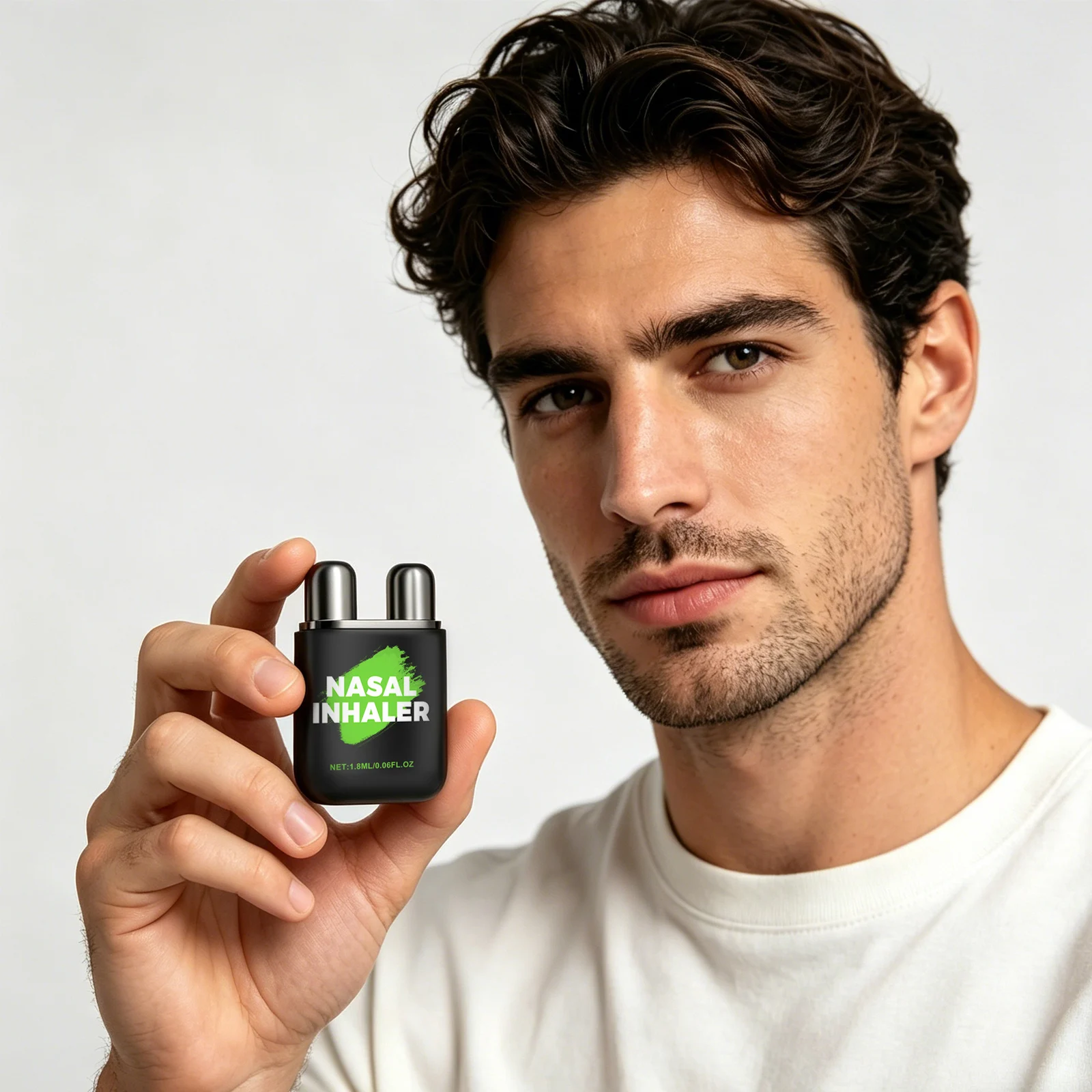 

New Energy Nasal Inhaler Air Freshen Soothing Diffuser Nose Flow Carsick Stop Snoring Oral And Nasopharyngeal Care Nasal Inhaler