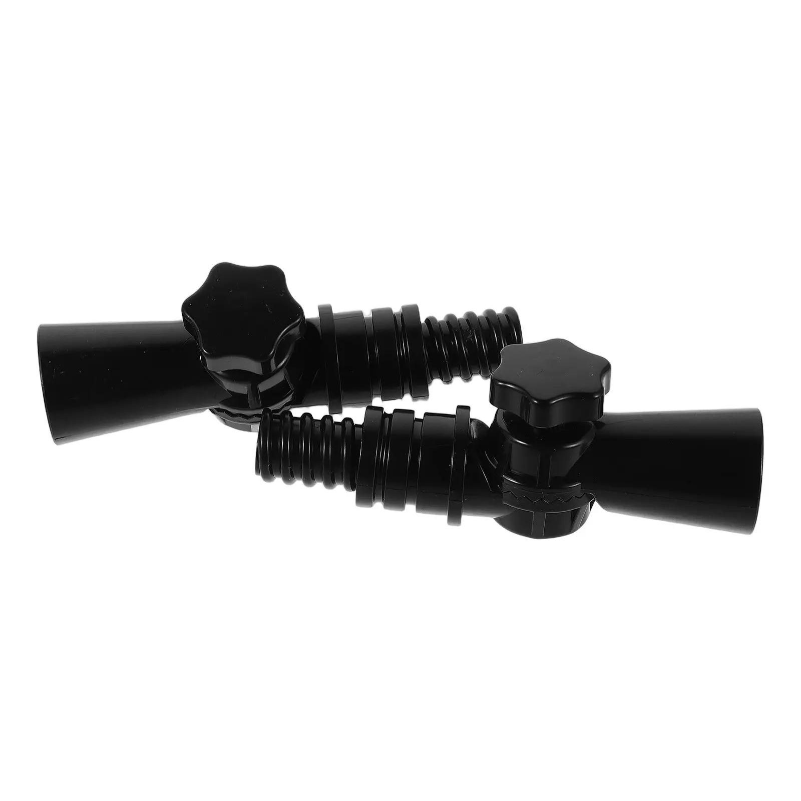 2Pcs Heavy Duty Rotatable Joint Adapter - Swivel Angle Connector for Telescoping Pole Mop Duster Broom Ceiling Fan Dusting -