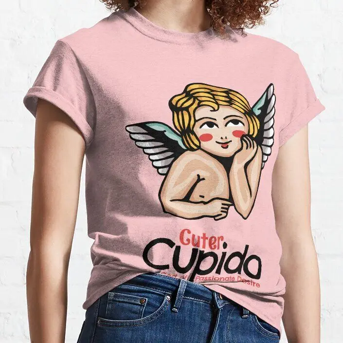 Cutest Cupid Vintage Classic    Anime Graphic T-shirts unisex Short Sleeve