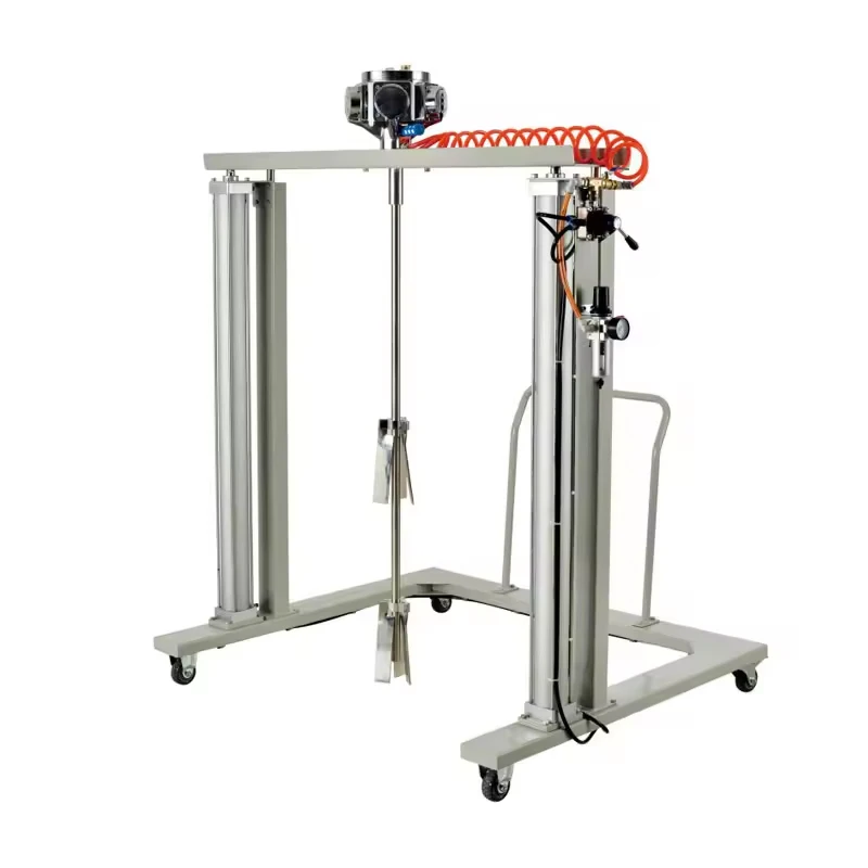 1.5HP 28N. m 990L/min High Speed Pneumatic IBC Mixer Drum Agitator Industrial 1000L IBC