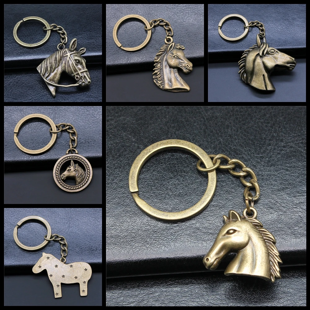 Horse Keychain Keyring Creative Party Jewelry Accessories Gift