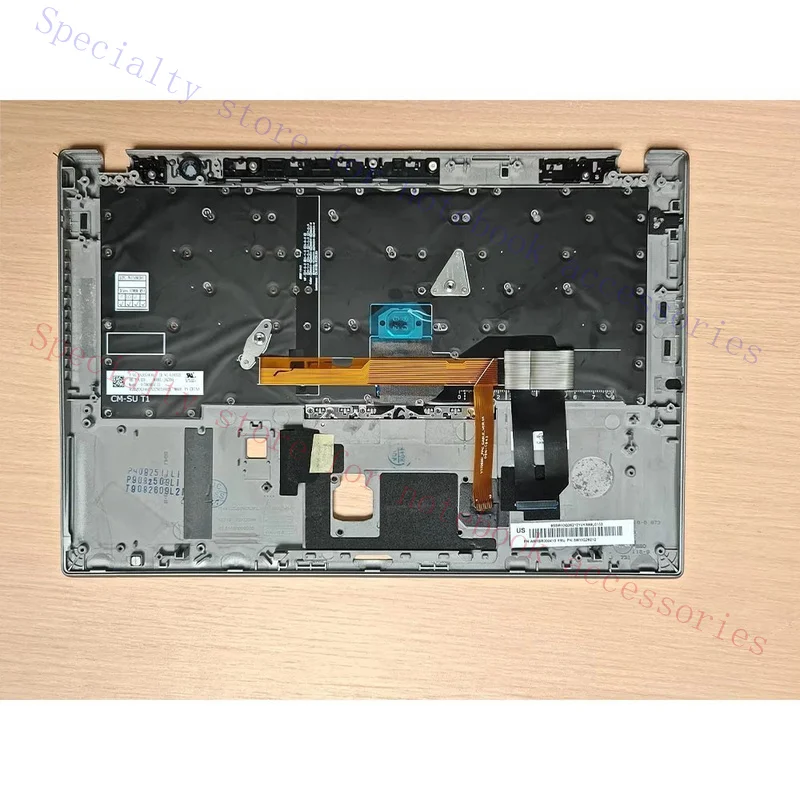 R+  For Lenovo ThinkPad T490S T495S T14S Gen 1 Laptop Palmrest Upper Shell Keyboard