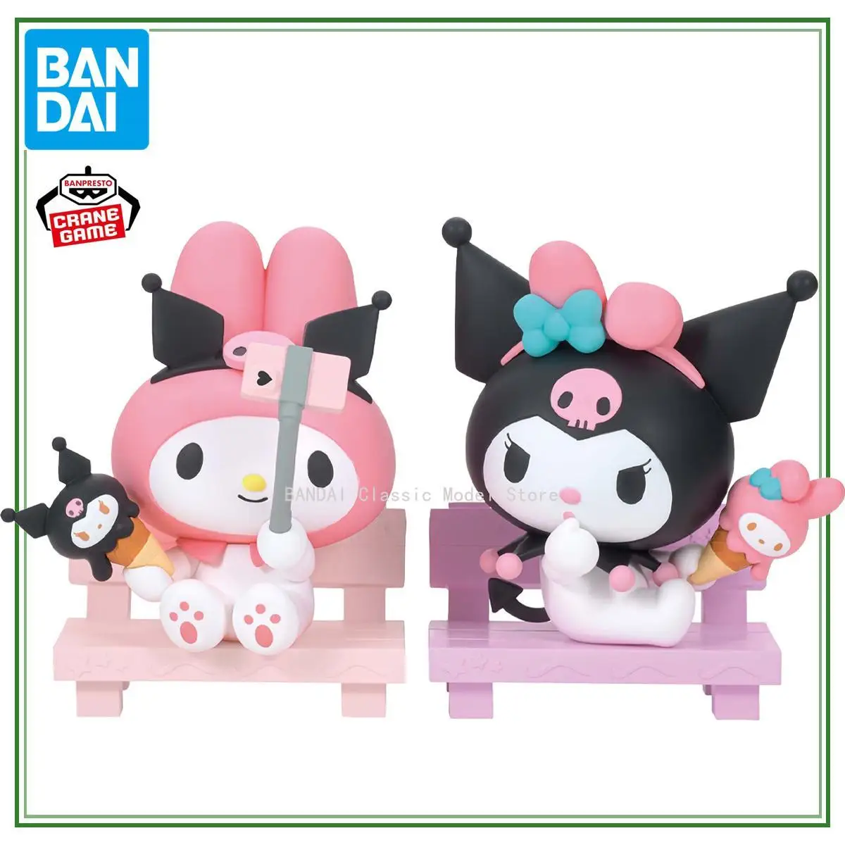 

In Stock Original Bandai Banpresto Sanrio My Melody Kuromi Sofvimates Anime Genuine Boxed Model Brand New Unopened