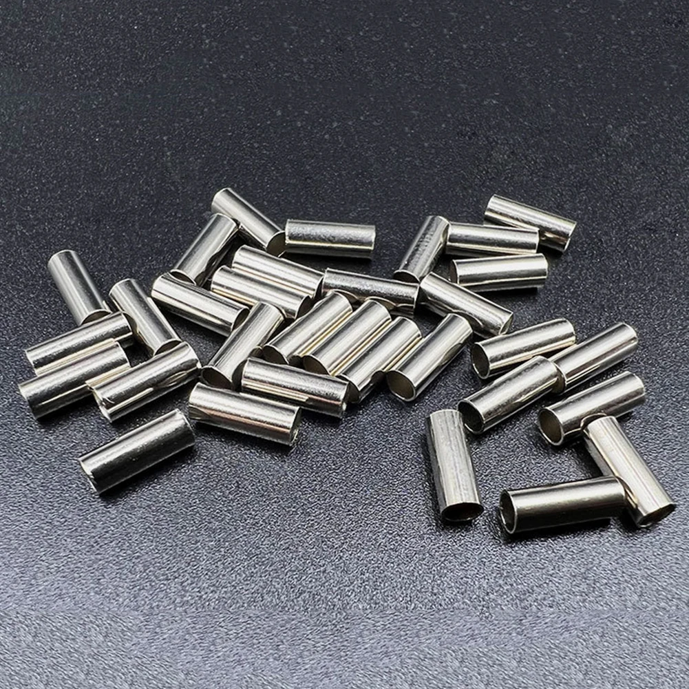 600 قطعة الصيد تجعيد الأكمام خيط صنارة الصيد موصل خيط صنارة الصيد أنبوب الكارب الصيد اكسسوارات Pesca #2