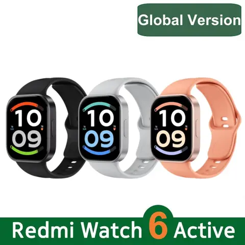 Xiaomi Redmi Watch 6 Active Smartwatch Global Version 1.85'' Display Up to 18 Days of Battery Life 140+ Workout Modes IP68 