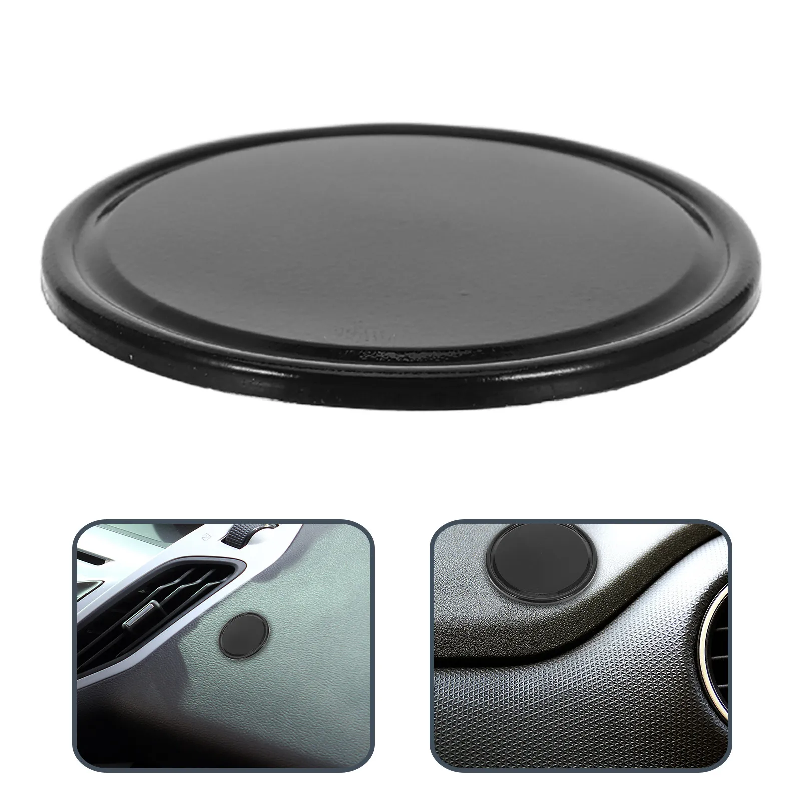 20Pcs Automotive Anti Slide Dash Pads Heat Resistant Silicone Round 1.6 Inch Dashboard Grip Mats Non Slip Car Interior