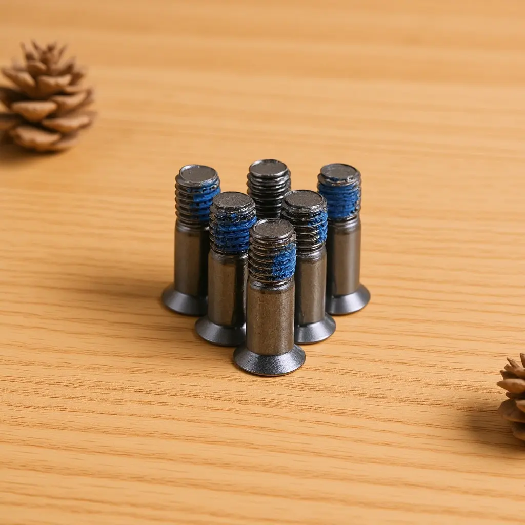 

20Pcs Bicycle Rear Derailleur Screws M5 Alloy Gear Adjustment Bolts Compatible Mountain Road Folding Bikes Rear Derailleur Guide