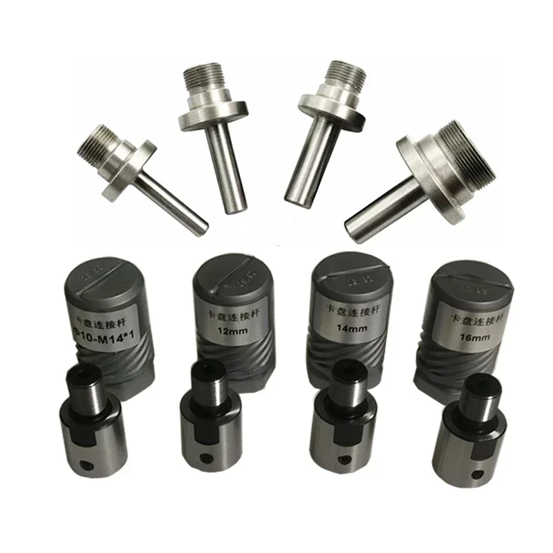 biela conector bucha para faca voce mesmo mini torno chuck m14 adaptador mm mm 10 mm 12 mm 14 mm 15 mm 16 mm 19 mm 1pc m14 01