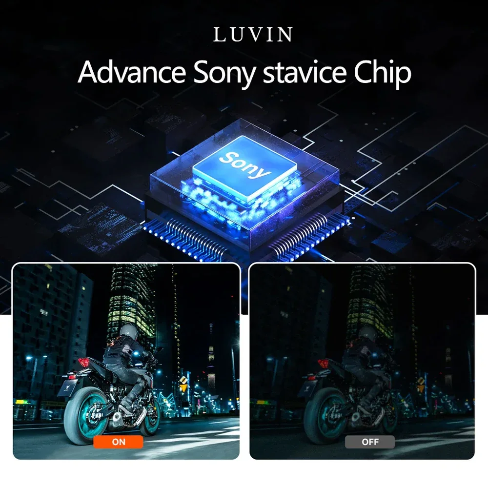 فريدكون دراجة نارية كاميرا DVR 2K 1440P مسجل فيديو واي فاي App مقاوم للماء Loopcycle WDR للرؤية الليلية موتور القيادة