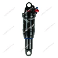 AO-38RC Mountain Soft Tail Frame Rear Ball Shock Absorber, Bicycle XC Air Pressure Rebound Shock Absorber