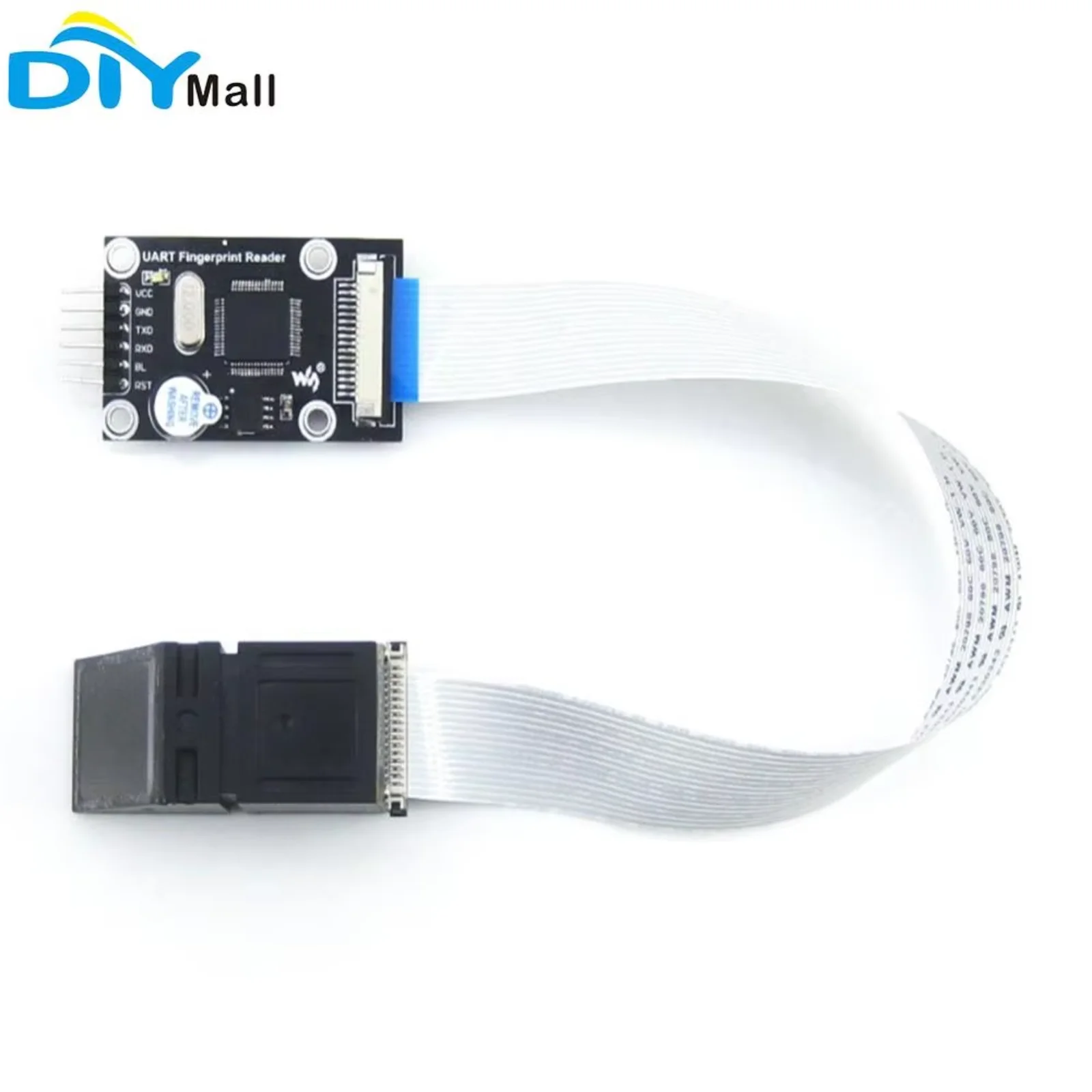 

Модуль считывания отпечатков пальцев Waveshare UART. Встроенная запись отпечатков пальцев STM32F205. Подходящий поиск. Поддержка MCU.