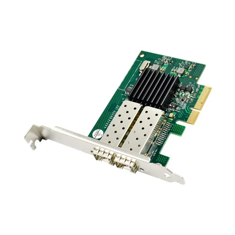 PCI-E X4 to Gigabit fiber server network card 1000M PCIe dual SFP fiber network card 82576EB chipset