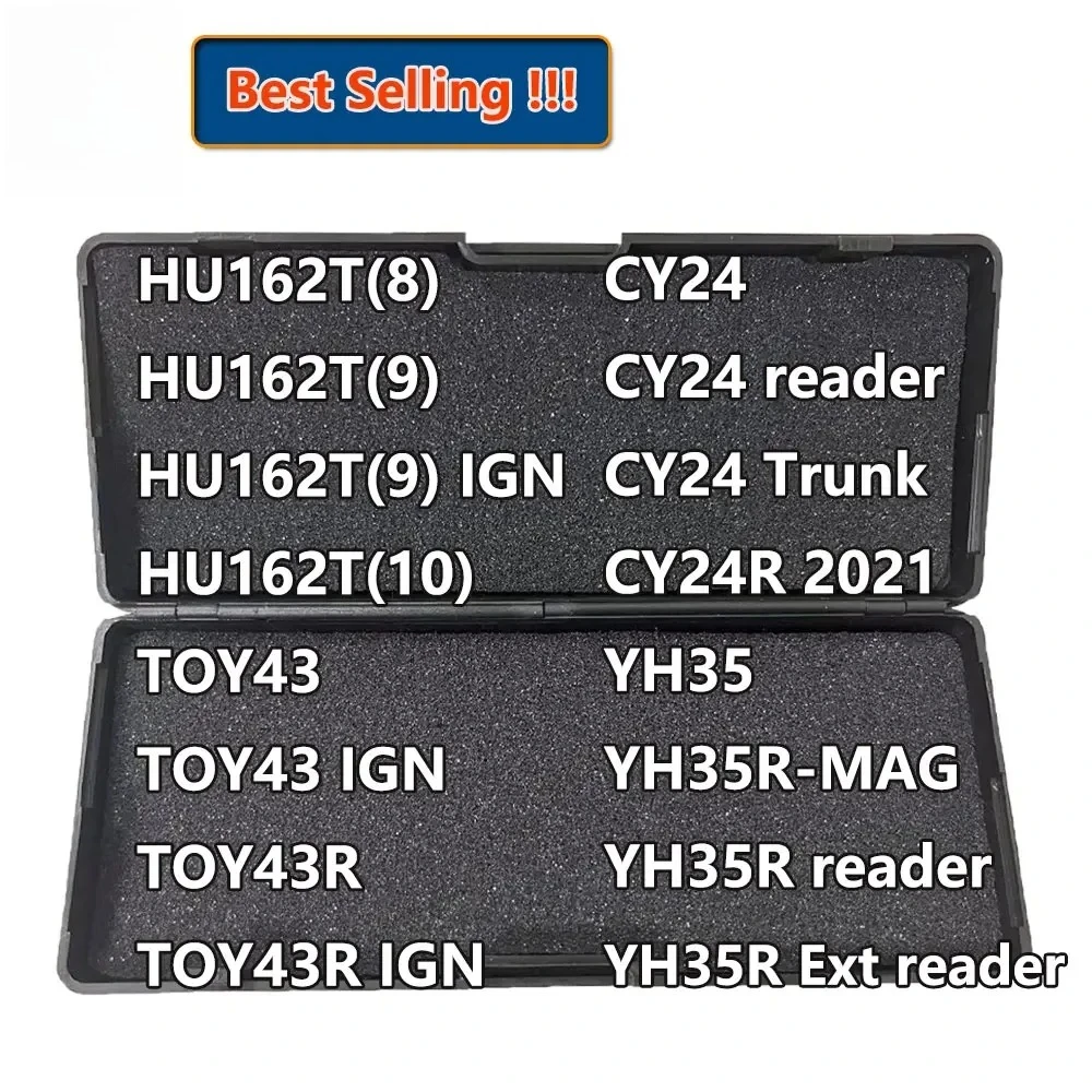 Lishi 2 in 1 Tool SIP22 HU100 HU100(10) HU100R HON66 HU134 HU58 HU66 HU92 TOY2 VA2T HU83 HU43 TOY48 HU162T(8) HU64 HY20 GM24R