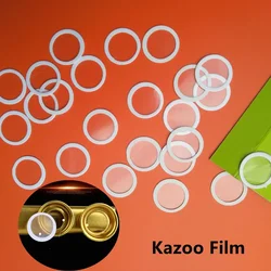 Kazoo 멤브레인 교체 플루트 뮤지컬 장난감, Kazoo 액세서리, Kazoo 플루트 필름 교체, 81 개