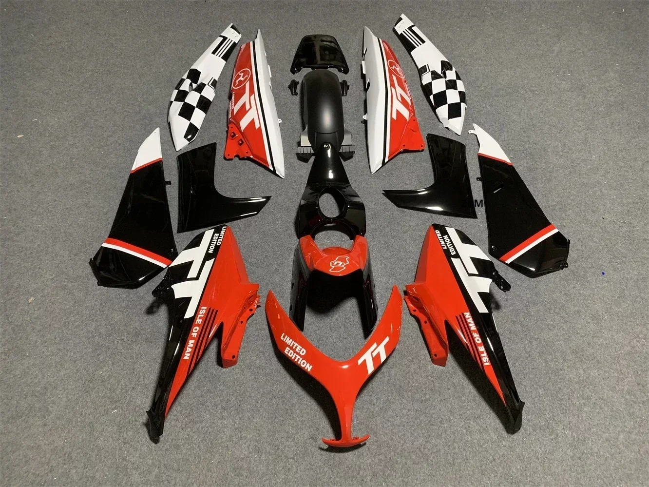 

Motorcycle Fairing Kit for Yamaha TMAX500 08-11 Years 500 2008 2009 2010 2011 Fairing Red black white