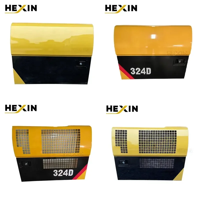 For 324D 326D 329D Radiator Door Hydraulic Pump Door Sheet Metal Side Panel Digger Door Parts for
