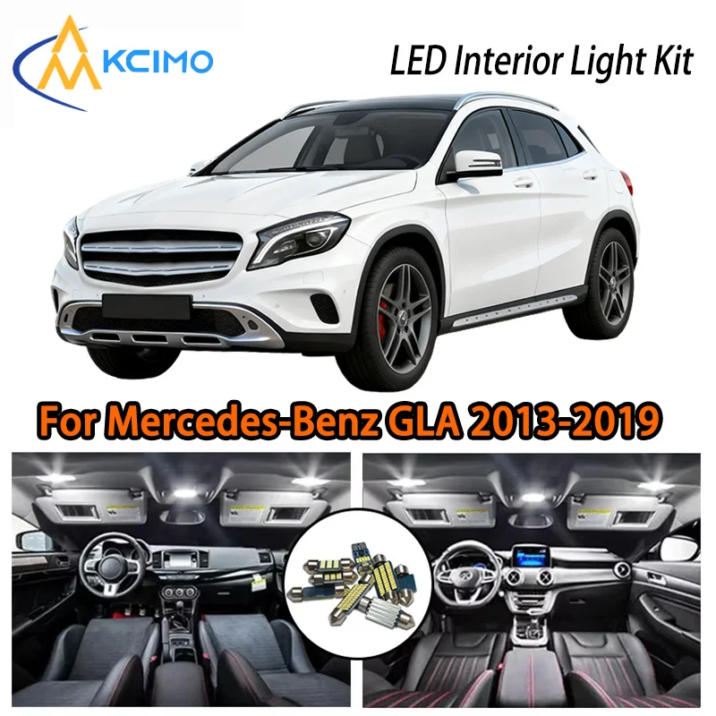 

KCIMO For Mercedes-Benz GLA class X156 2013-2019 Premium LED Interior Kit - 2 Colors , Quick Installation, Long-Lasting