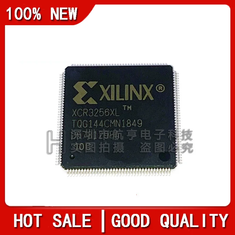 XCR3256XL-10TQG144C TQFP-144 Chipset, original, novo, 1pc por lote