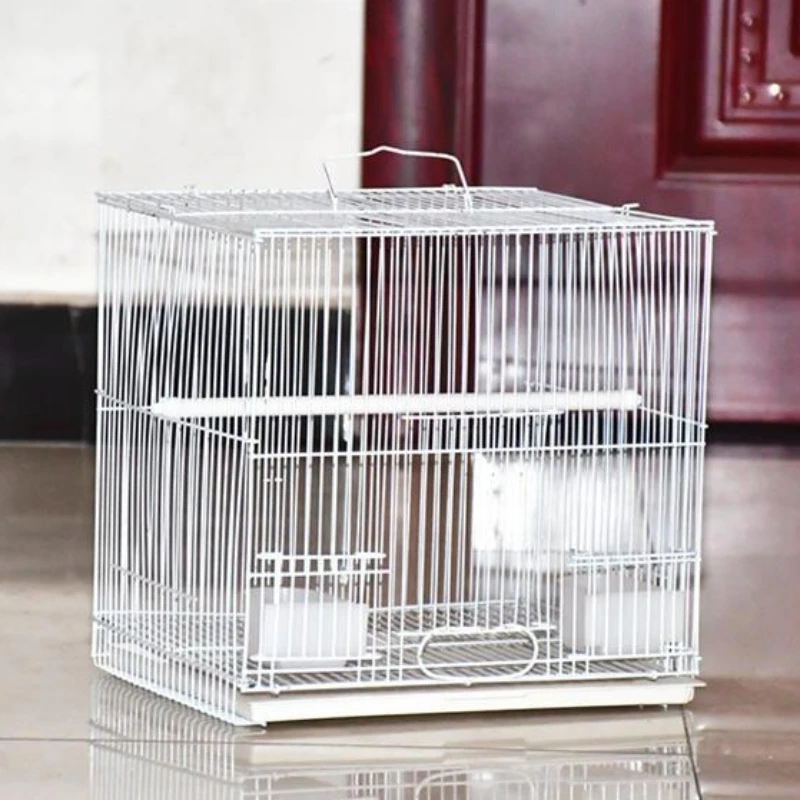 

Habitat Rabbit Bird Cages Hut Budgie Outdoor Garden Bird Cages Backpack Portable Cute Canarios Accesorios Bird Supplies RR50BN