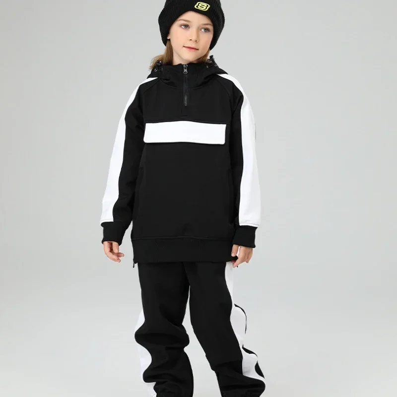 Buitensport Winter Skiën Pak Sneeuw Kledingstuk Waterdicht Warm Meisje Trainingspakken Jongen Ski Sets Kids 2025 Kinderen Snowboard Kleding