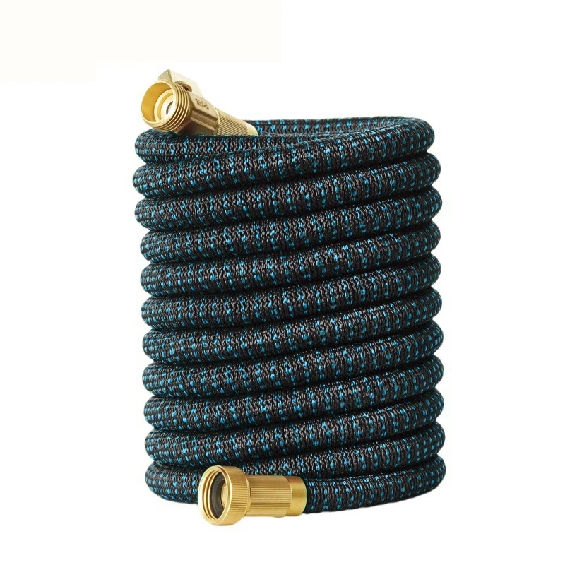 

Садовая водопроводная труба, расширяемый волшебный садовый поливочный шланг, металлический разъем 3/4US для орошения сада, мойка и очистка автомобиля