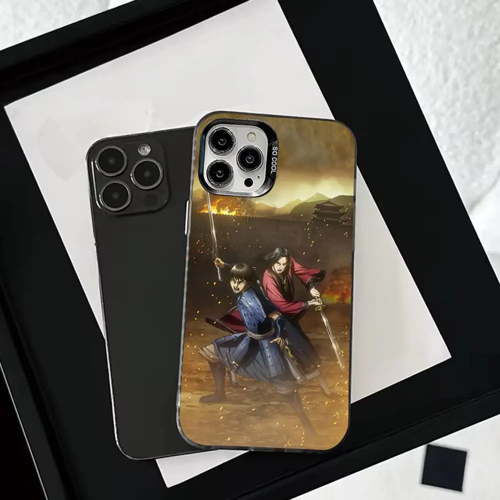 K-Kingdom 6th Season-E Phone Case For iPhone 17,16,15,14,13,12,11,Mini,Pro,SE,MAX White Matte Shockproof Cover