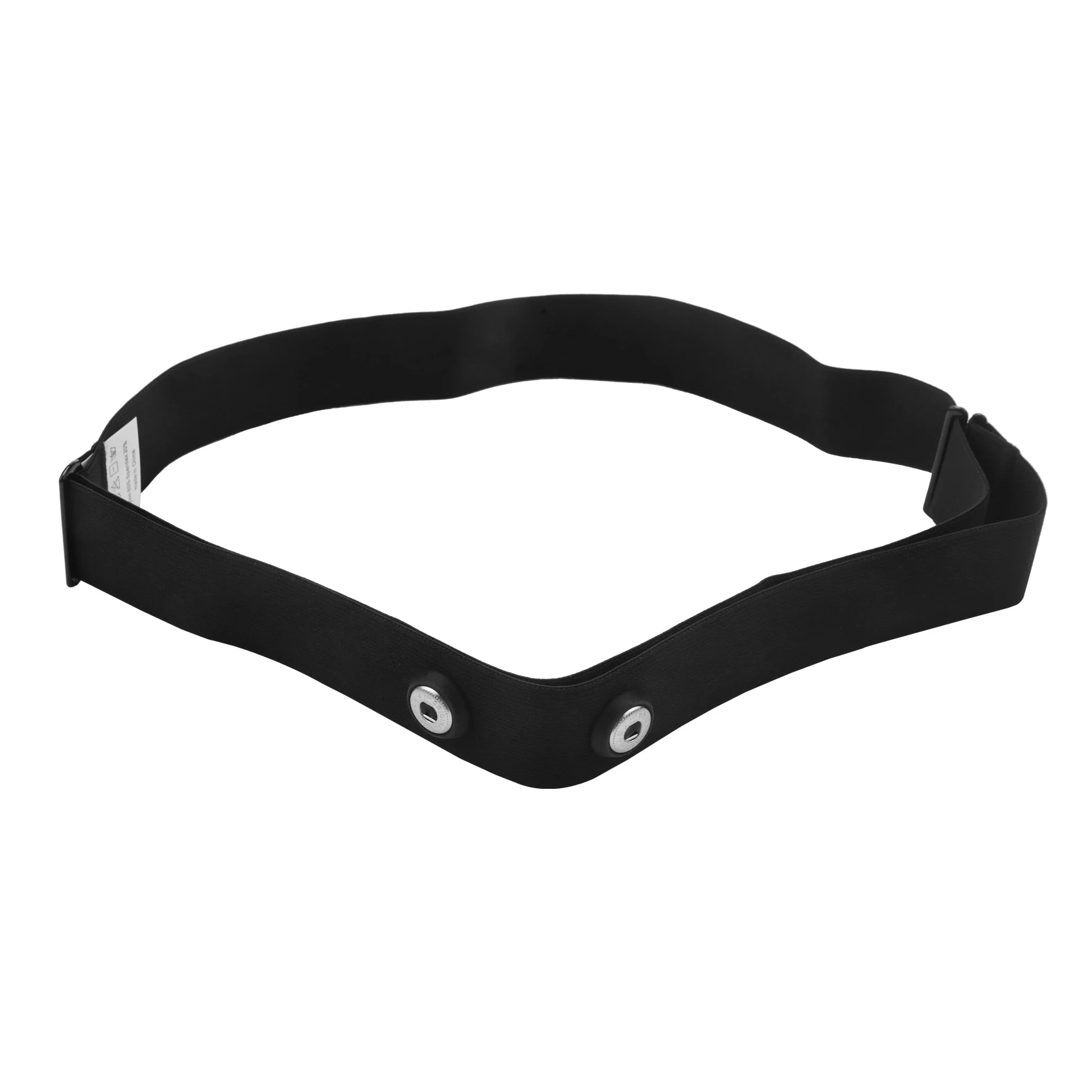 Sangle de ceinture de poitrine pour moniteur de fréquence cardiaque sans fil, noir, sport, Polar Wahoo, Garmin