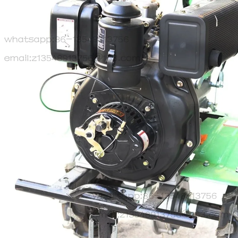 Engine Universal Pull-Free Starter Micro Tillage Starter Generator  Hand Crank Starter