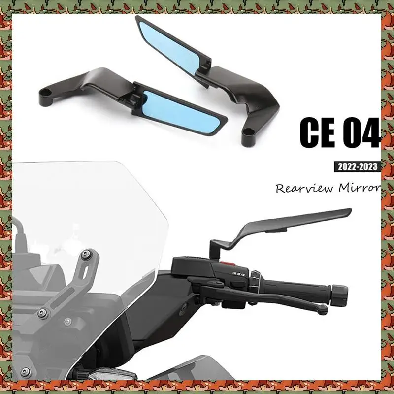 

Motorcycle Naked Mirrors Rotating Side Rearview Mirrors For BMW CE04 CE 04 2022-2023 Replacement Parts