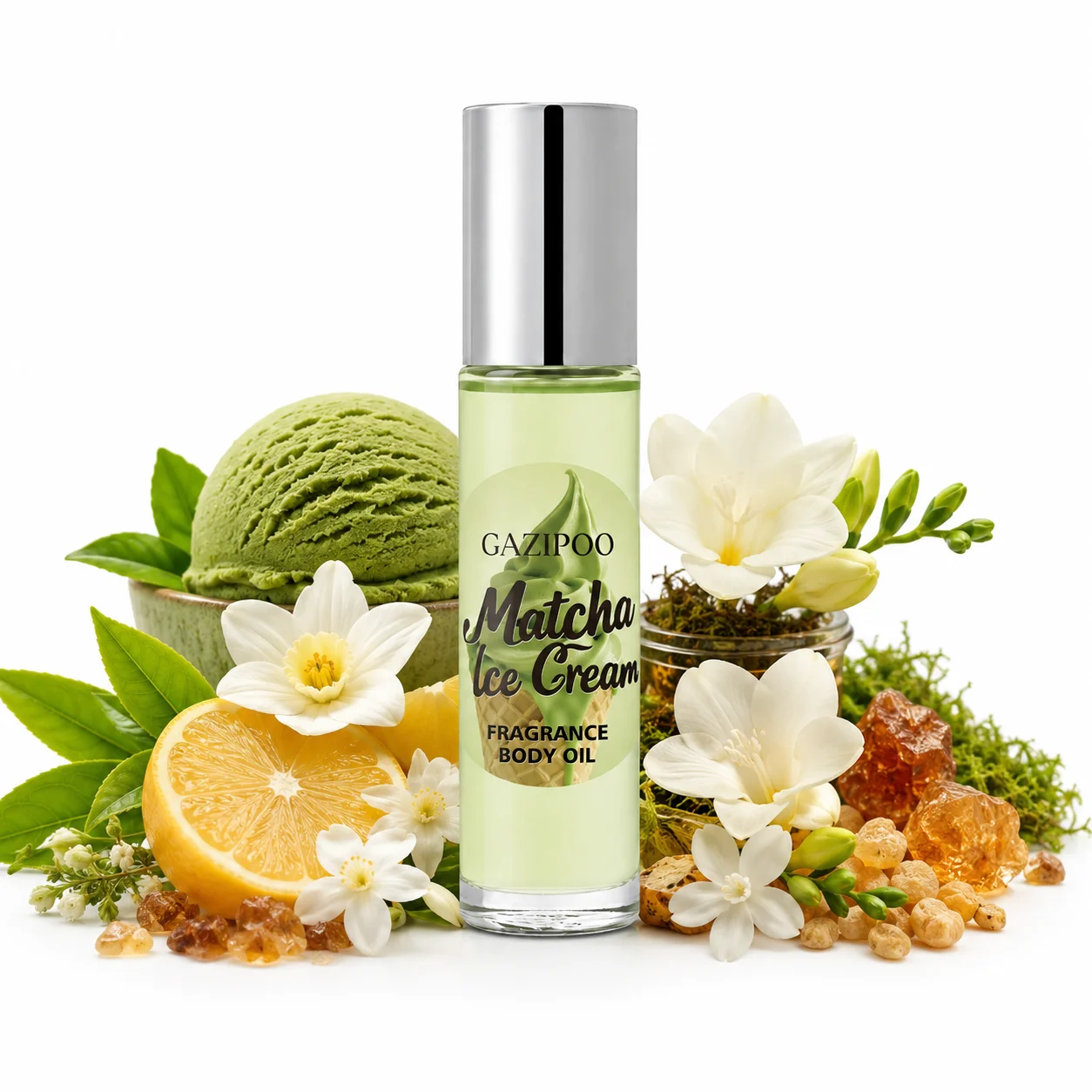 On Perfume & Fragrance Kota Bogor - น้ำหอมแบบโรลออนขนาด 10 มล. กลิ่นหอมแบบกูร์มองด์ พกพาสะดวก กลิ่นชา