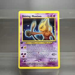 Neo Destiny Charizard PTCG Single Collection Card 1st Edition 1996 Tyranitar Gengar Card PKM Proxy Cards Toys Gifts