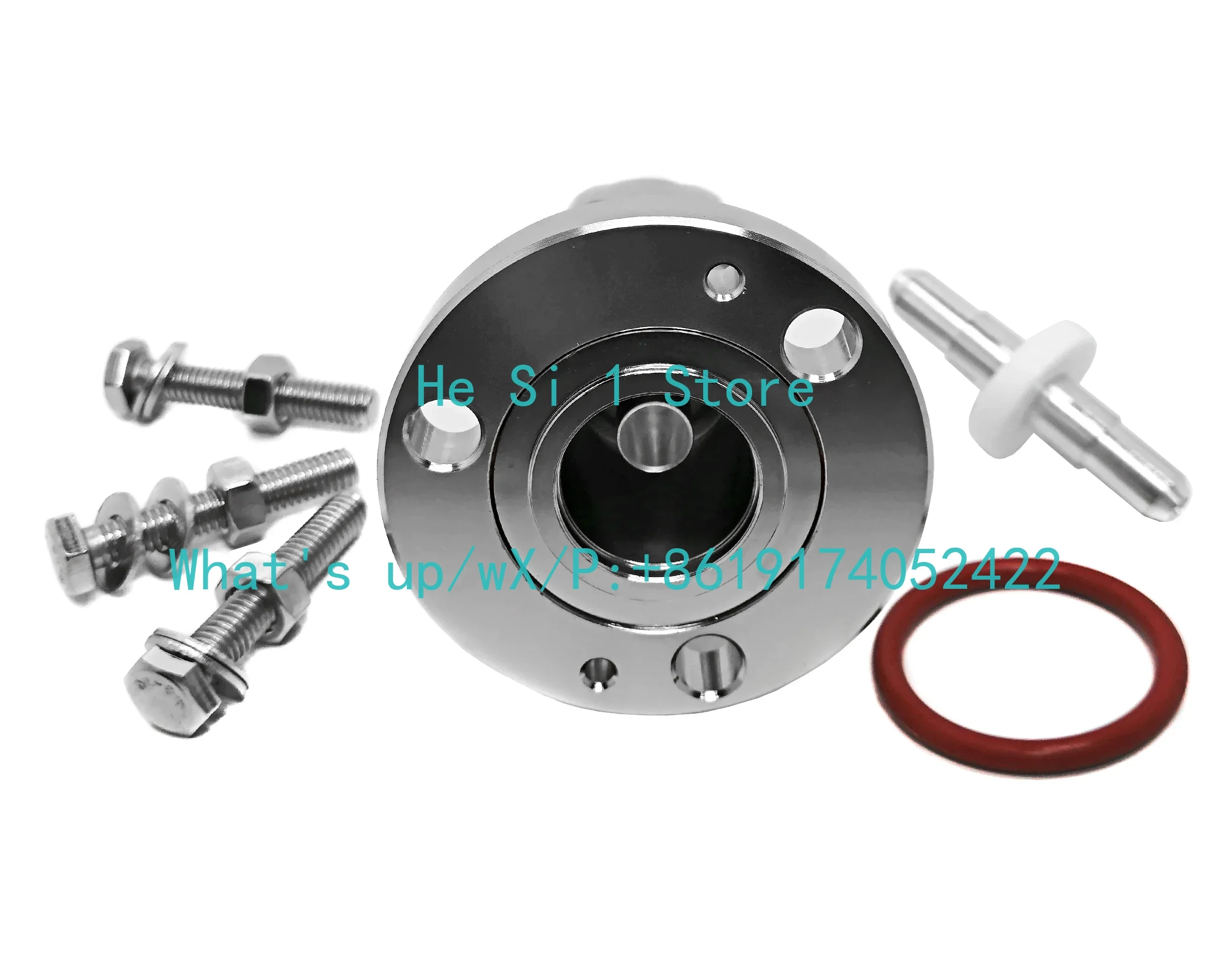 7/8' EIA Flange To 7/16 DIN Male Plug RF Coaxial Connector  IF45/DIN-J Coaxial RF Adapter