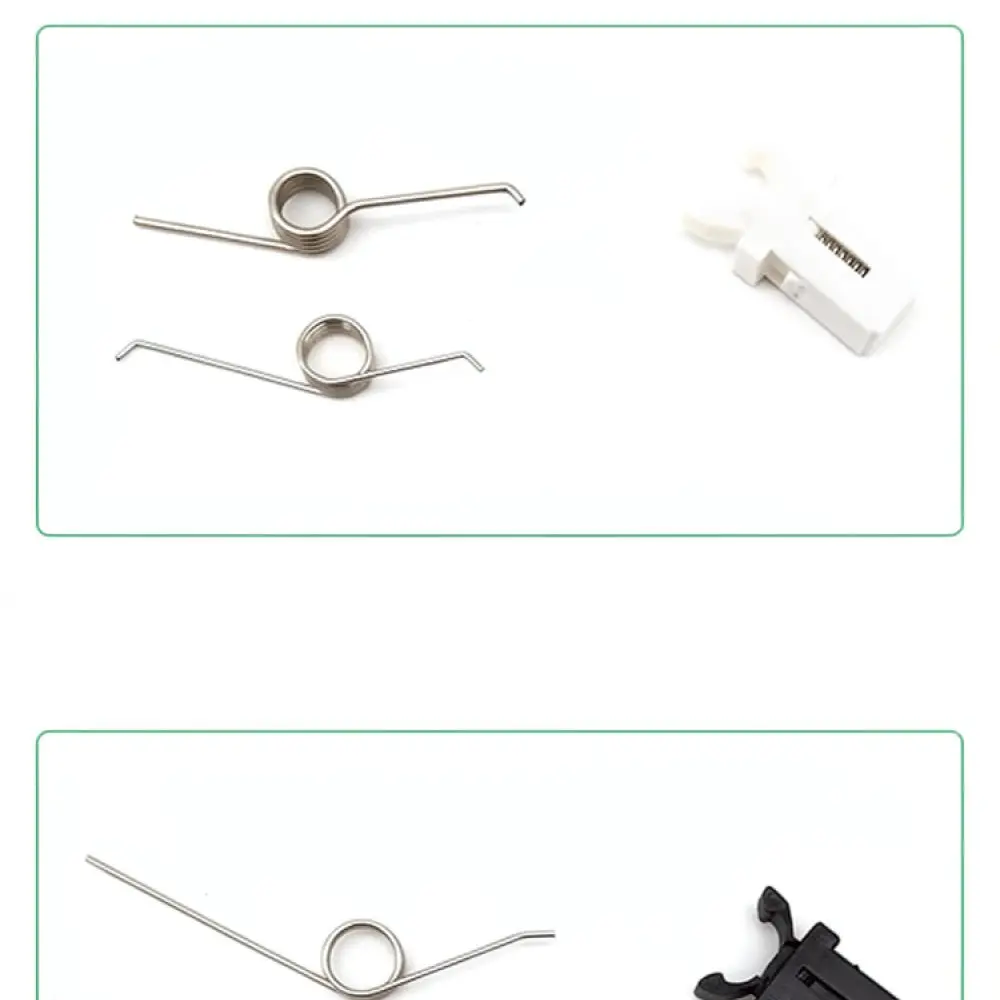 Press Type Trash Can Lid Replacement Spring Repair Accessory Durable Metal Torsion Coil For Storage Box Buckle