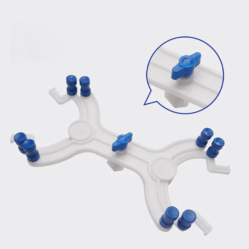 Clip di titolazione in alluminio da laboratorio Clip a farfalla (morsetto per bollettura) Clip di titolazione in plastica di alluminio Clip universale