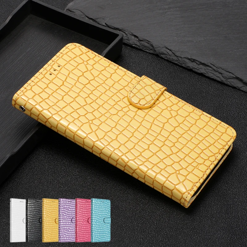 Fashion Crocodile Skin Wallet Case For Redmi Note 12 5G 22111317I Capa For Xiaomi Redmi Note12 Pro 12S Note11 Pro 11S Flip Cover