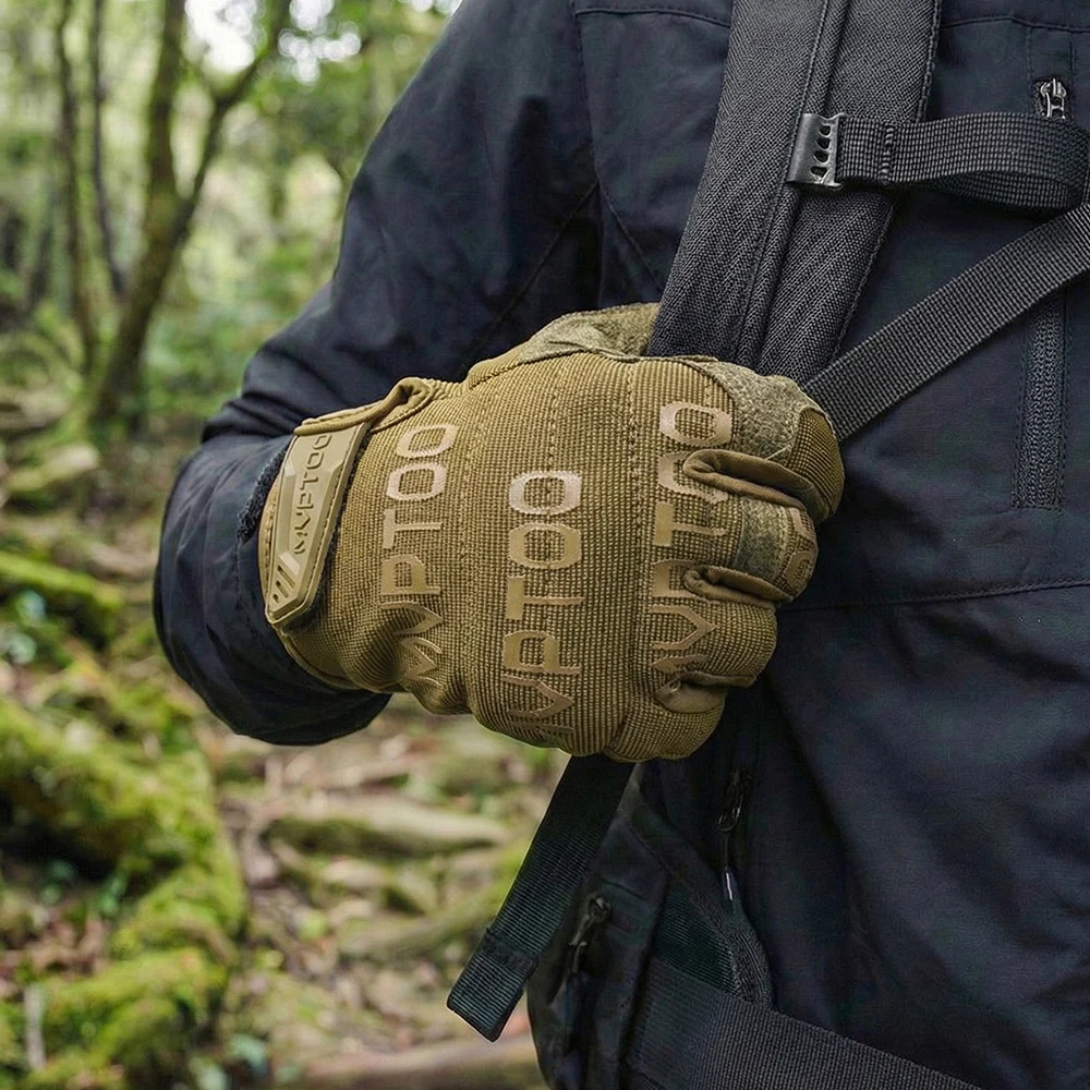 Männer Taktische Handschuhe Touchscreen Sport Outdoor Paintball Kampf Wandern Jagd Reiten Fahrrad Nicht-slip Atmungsaktive Radfahren Ausrüstung – Detail 4