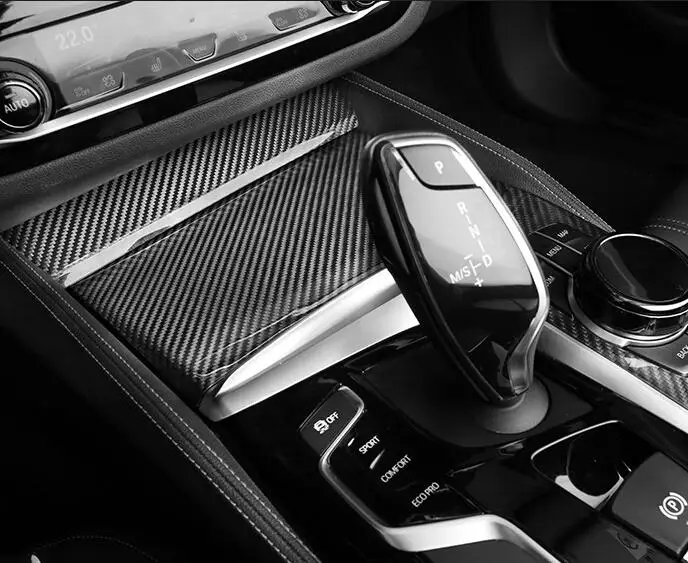 12pcs/set 5series G30 LHD Carbon Fiber Car Interior Trims for BMW G30 G38 2017-2019