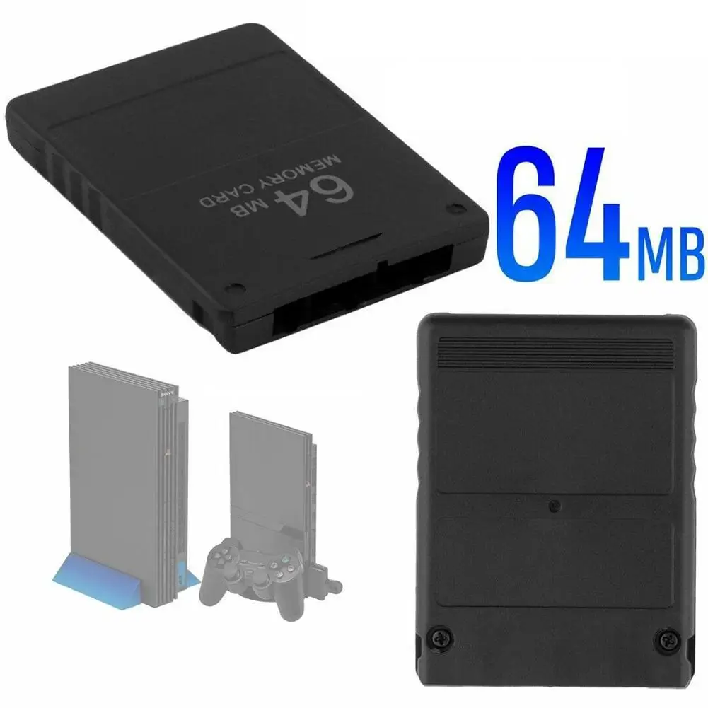 Tarjeta de Memoria para Sony PS2, 8MB, 16MB, 32MB, 64MB, 128M, Almacenamiento Extendido para Guardar Datos