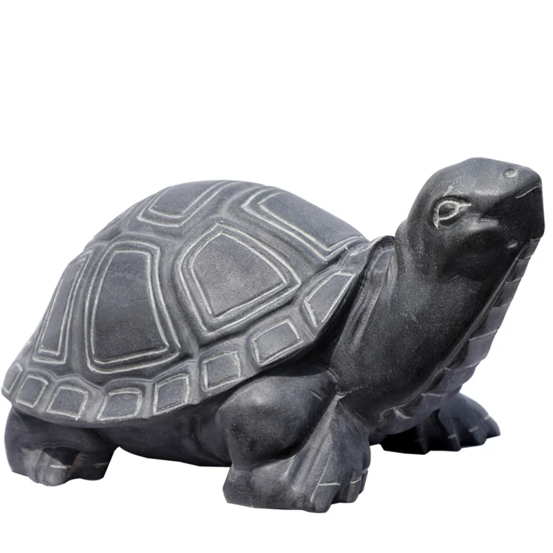 

Stone carving bluestone turtle town house landscape courtyard fish tank home household antique stone carving