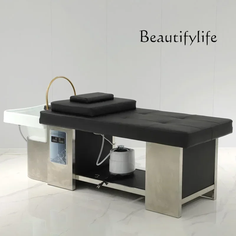 

BJ Constant Temperature Water Circulation Flushing Bed Nordic Hair Saloon Dedicated Multifunctional