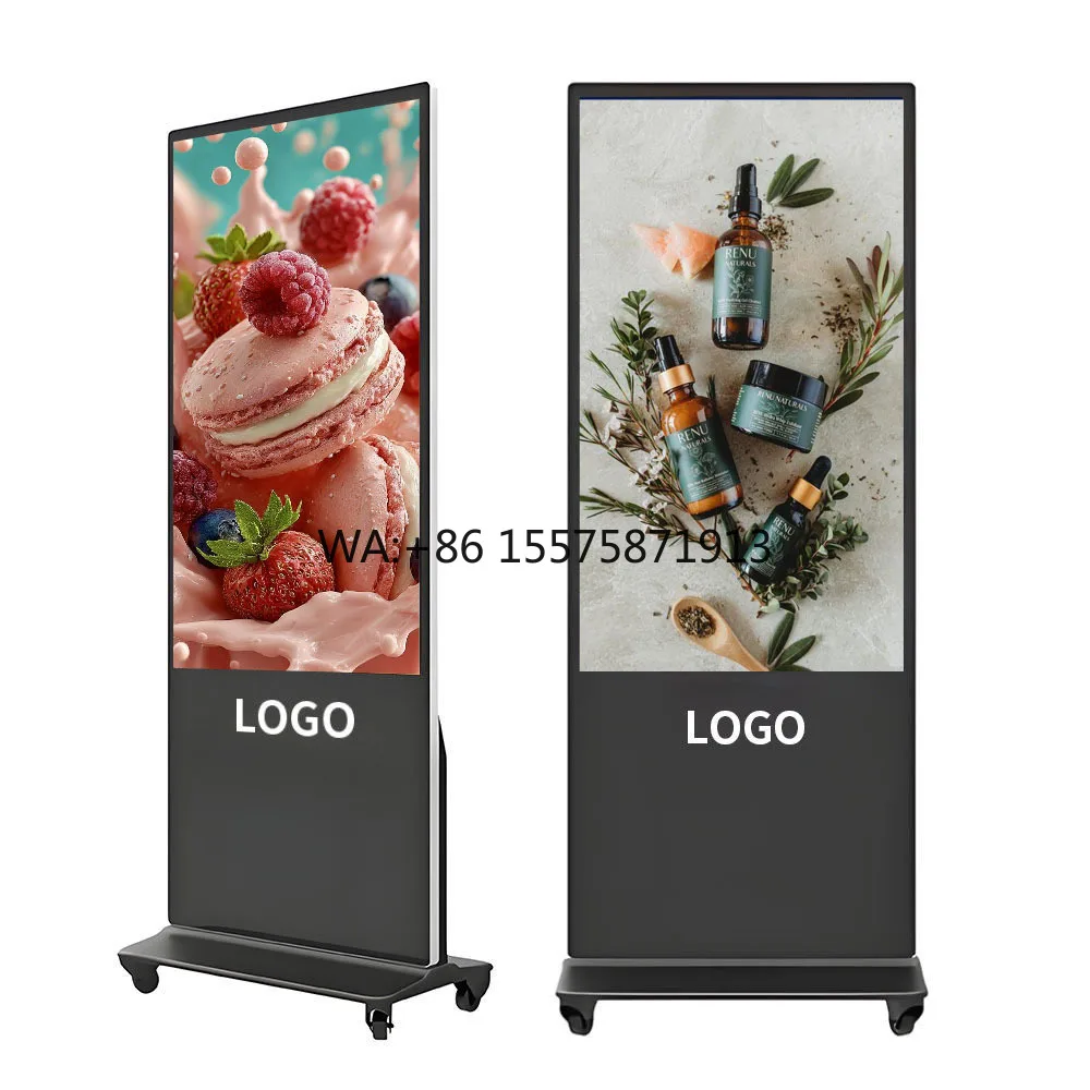 

Напольный Android-видео Тотем Сенсорный цифровой экран Вывеска Дисплей Киоск ЖК-рекламный плеер Внутренняя реклама