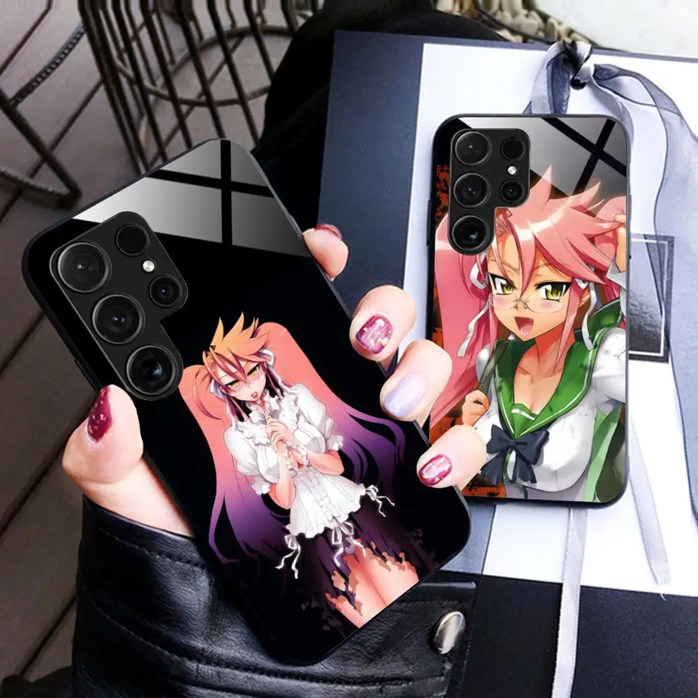 Highschool Takagi Saya Phone Case for Samsung Galaxy A56 55 54 53 52 51 36 35 34 23 16 15 5G Glass Protective Cover