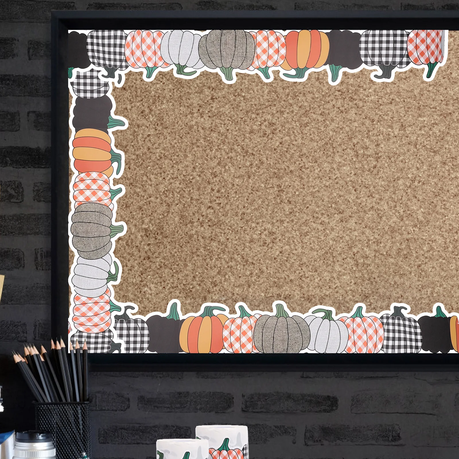 20 m wasserdichte Aufkleber Tafel Rand Aufkleber Cartoon Rand Klassenzimmer Dekor Tafel Pinnwand Trim Lehrmittel